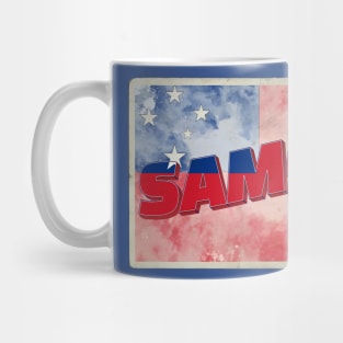 Samoa Vintage style retro souvenir Mug